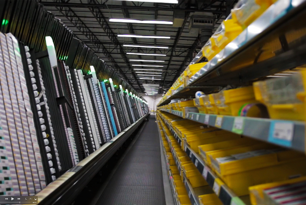 Stocking shelves