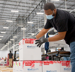 worker in warehouse