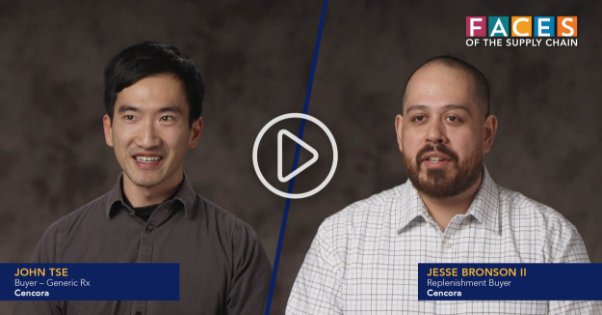 John Tse, Buyer – Generic Rx, Cencora and Jesse Bronson II, Replenishment Buyer, Cencora.