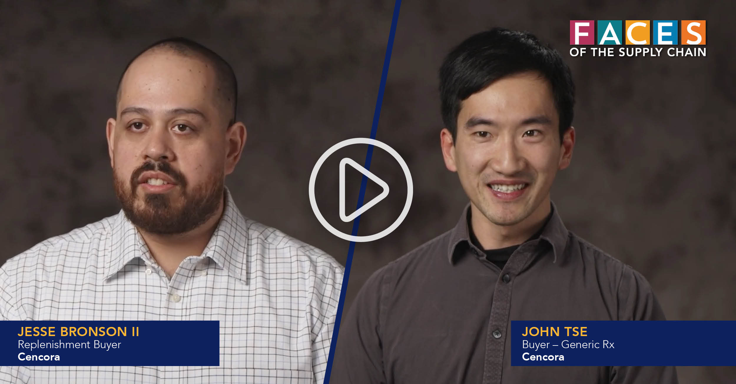 John Tse, Buyer – Generic Rx, Cencora and Jesse Bronson II, Replenishment Buyer, Cencora.
