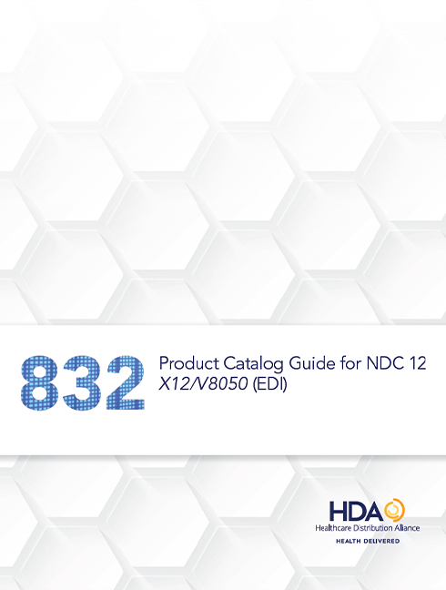 832 EDI Product Catalog Guide for NDC 12